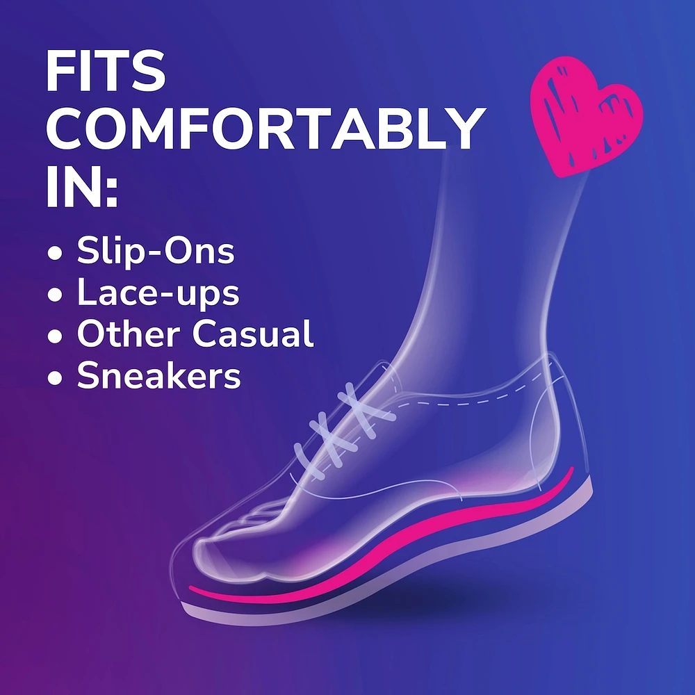 Love Your SNEAKERS Full Length Insoles, Women, Size 6-10