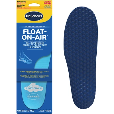 Float-On-Air® Comfort Insoles, Women, Full Length