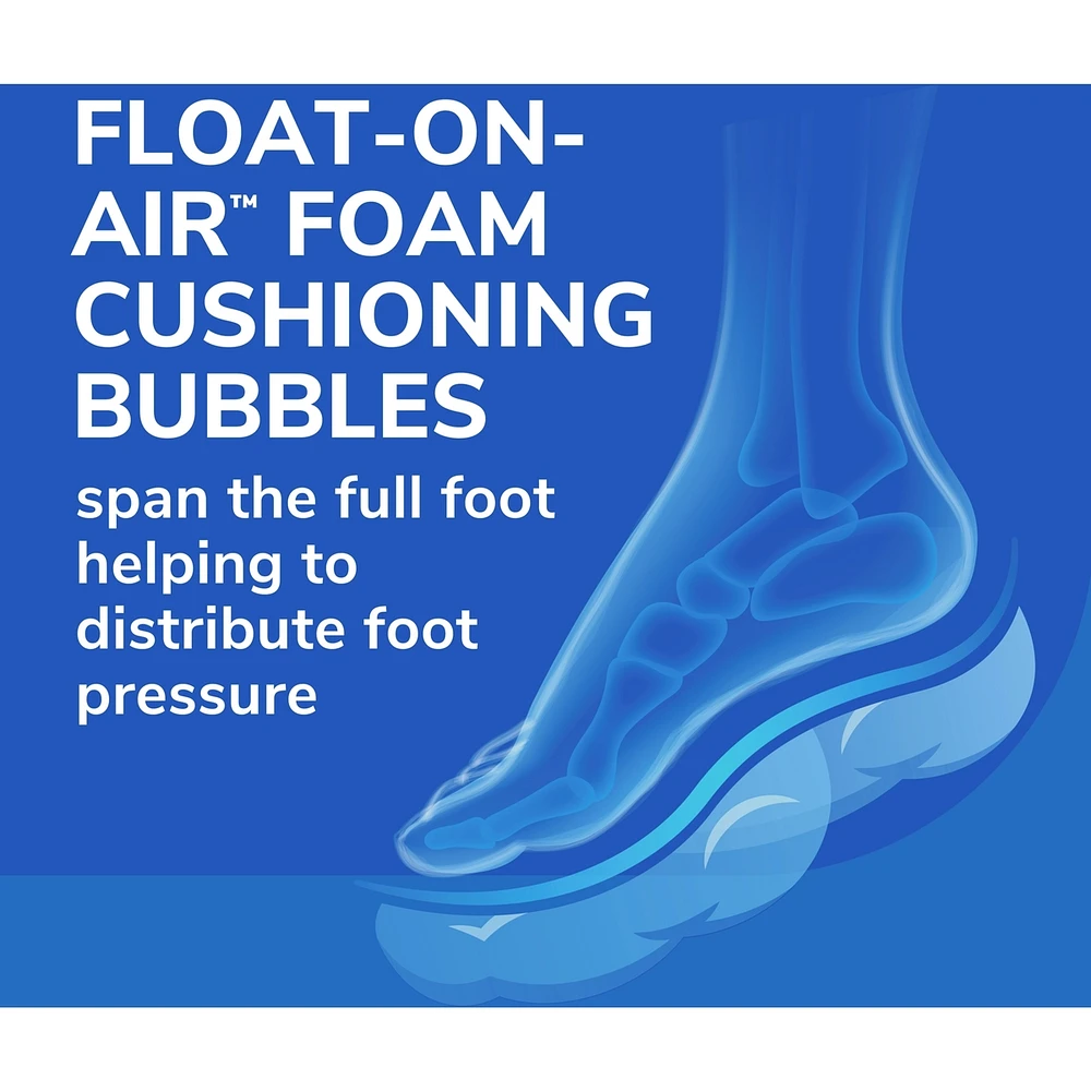Float-On-Air® Comfort Insoles, Women, Full Length