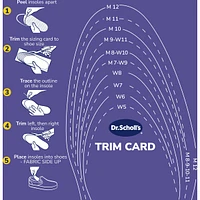 Go Sockless! Cushioning Insoles, Unisex