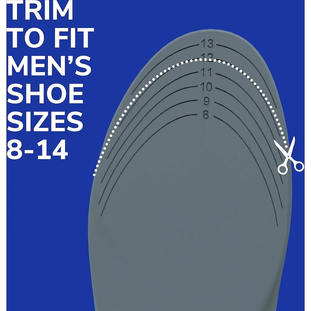 Stability Support Insoles, Men, Size 8-14