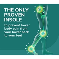 Prevent Pain Protective Insoles, Men, Size 8-14