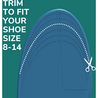 Prevent Pain Protective Insoles, Men, Size 8-14