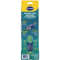 Prevent Pain Protective Insoles, Women, Size 8-14