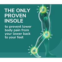 Prevent Pain Protective Insoles, Women, Size 8-14