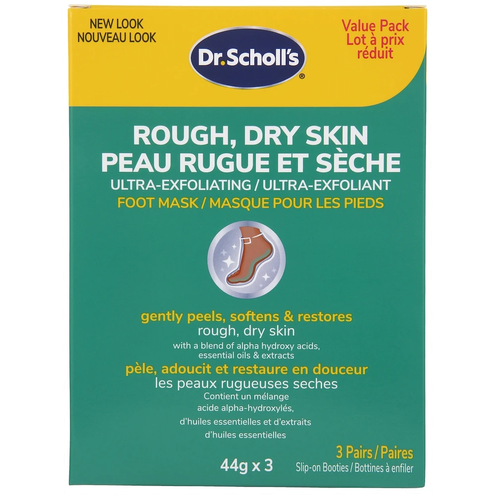 Ultra Exfoliating Foot Mask 3-pack