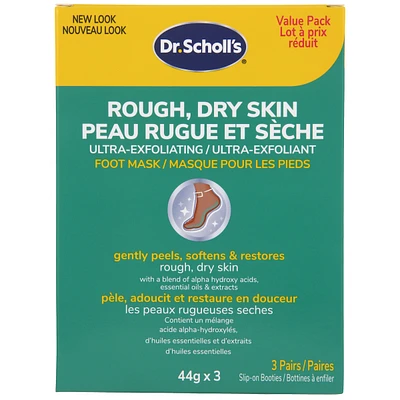 Ultra Exfoliating Foot Mask 3-pack