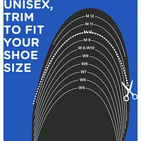 Cushy Comfort with Memory Foam Insoles, Unisex, Men Size 7-13, Women 5-10