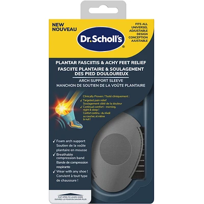 Plantar Fasciitis & Achy Feet Relief Arch Support Sleeve, Unisex