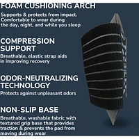 Plantar Fasciitis & Achy Feet Relief Arch Support Sleeve, Unisex