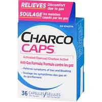 Charcocaps Anti-Gas Detoxifying Formula