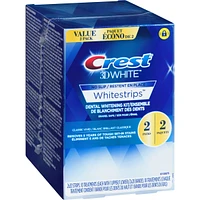 Bandes Crest 3D White Whitestrips Blanc brillant classique, 20 traitements