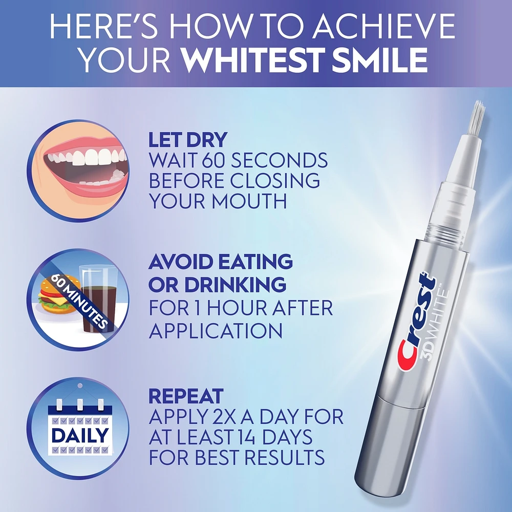 3DWhite Easy-To-Use Teeth Whitening Pen
