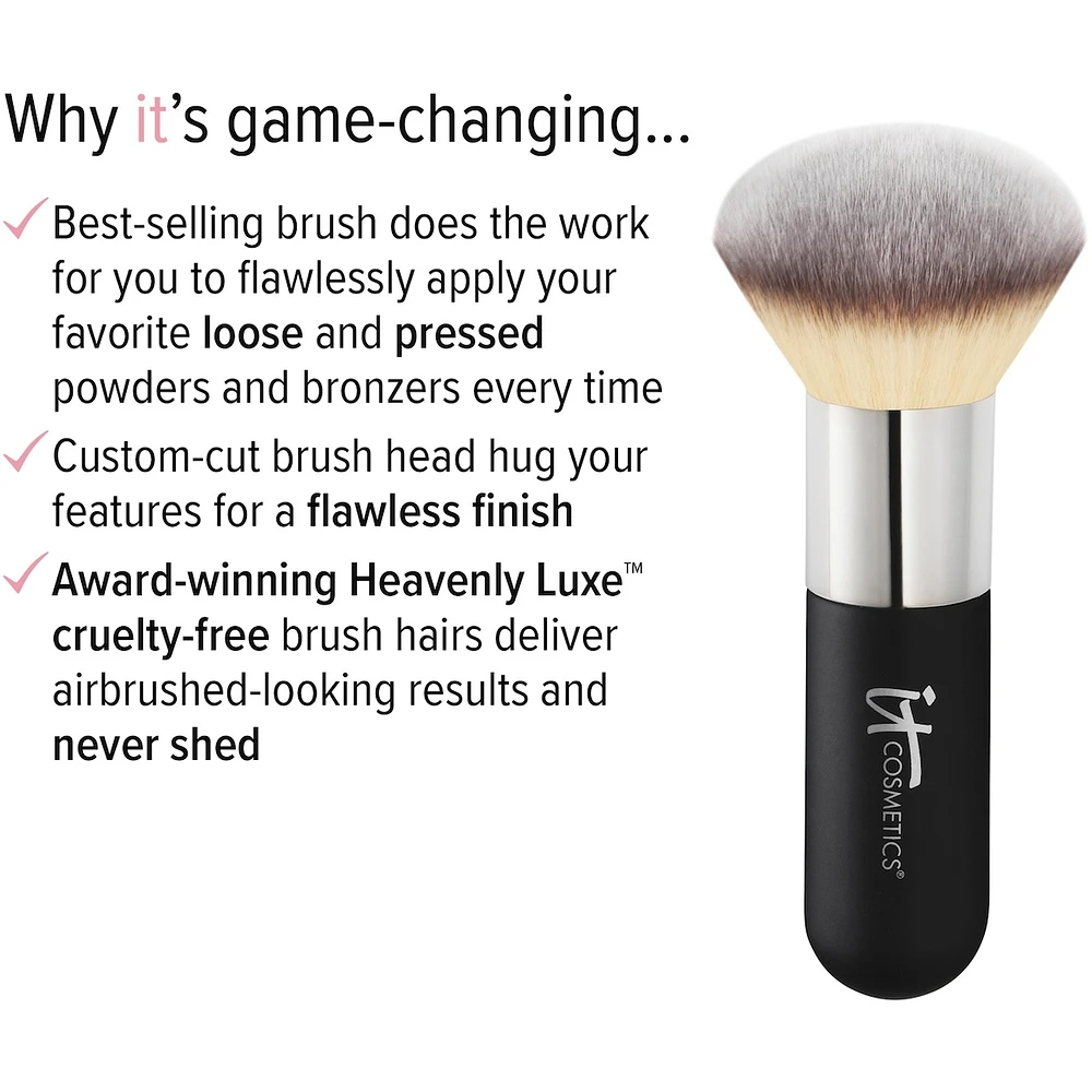 Heavenly Luxe™ Powder, Bronzer & Foundation Brush #1