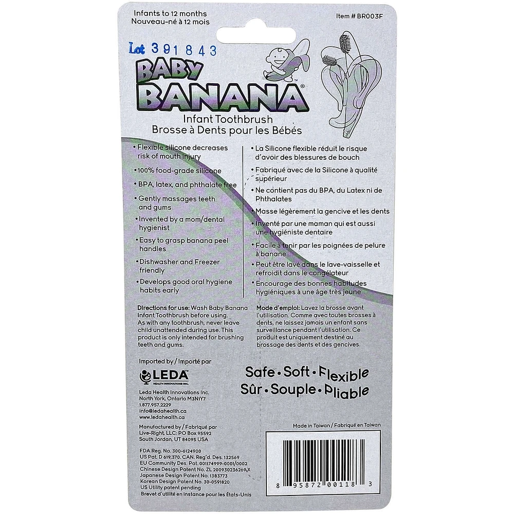 Banana Brush Infant Toothbrsh