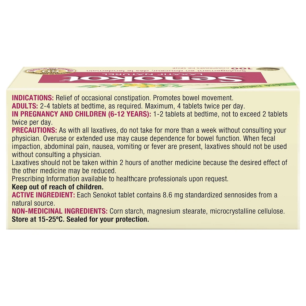 Senokot® Natural Laxative 100ct