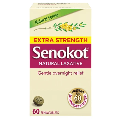 Senokot®-S  Natural Laxative Plus Stool Softener 60ct