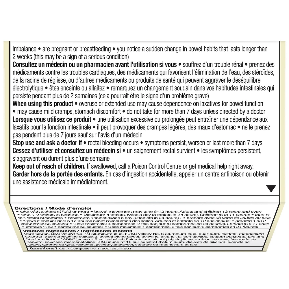 Senokot® Natural Laxative Extra Strength 60ct