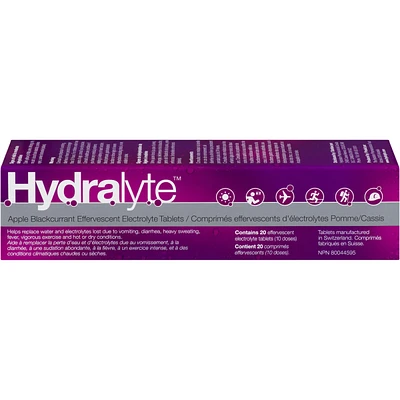 Effervescent Electrolytes Tablets Berry
