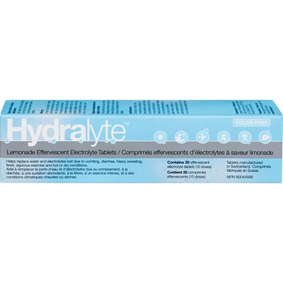 Effervescent Electrolytes Tablets Lemonade