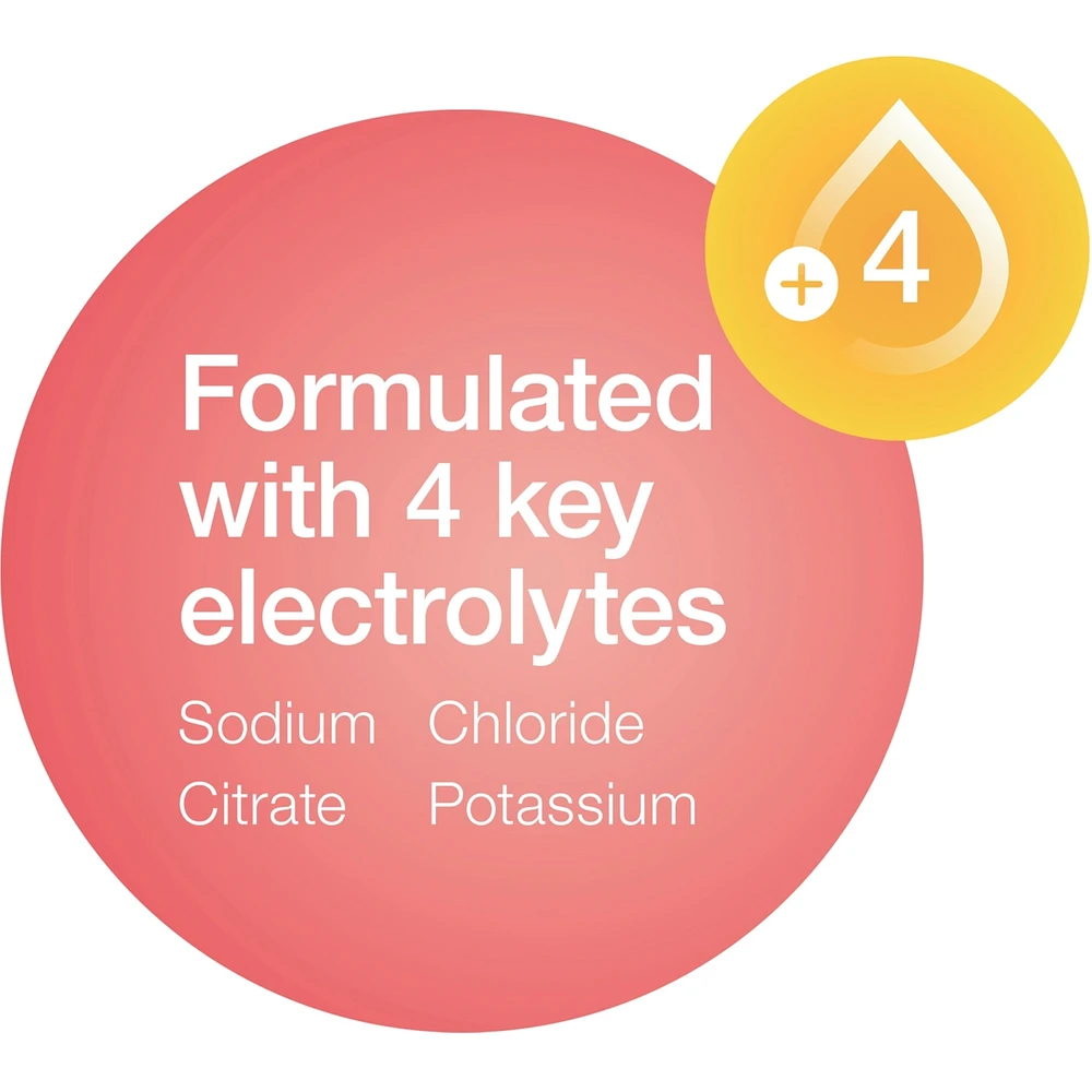 Effervescent Electrolyte Tablets, Strawberry Lemonade