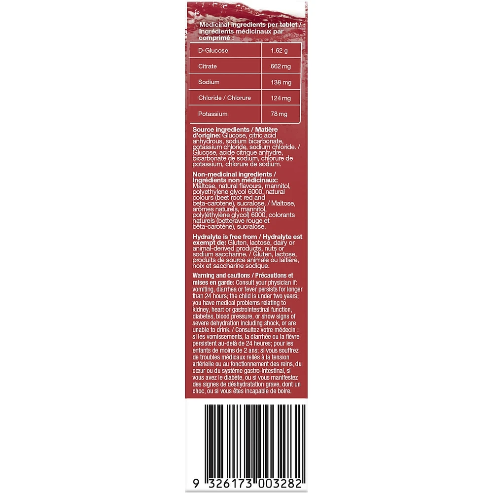 Effervescent Electrolyte Tablets