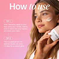 Gradual Face Tan