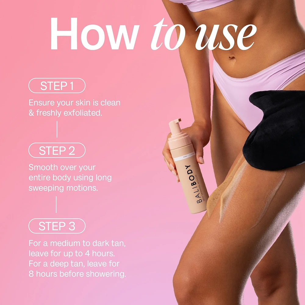 Self Tanning Mousse Dark