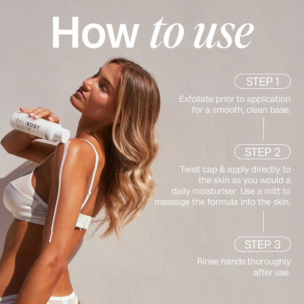 Self Tanning Milk