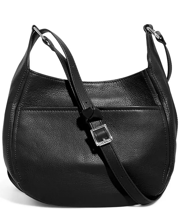 Aimee Kestenberg Women's Famous Double Zip Leather Crossbody Bag