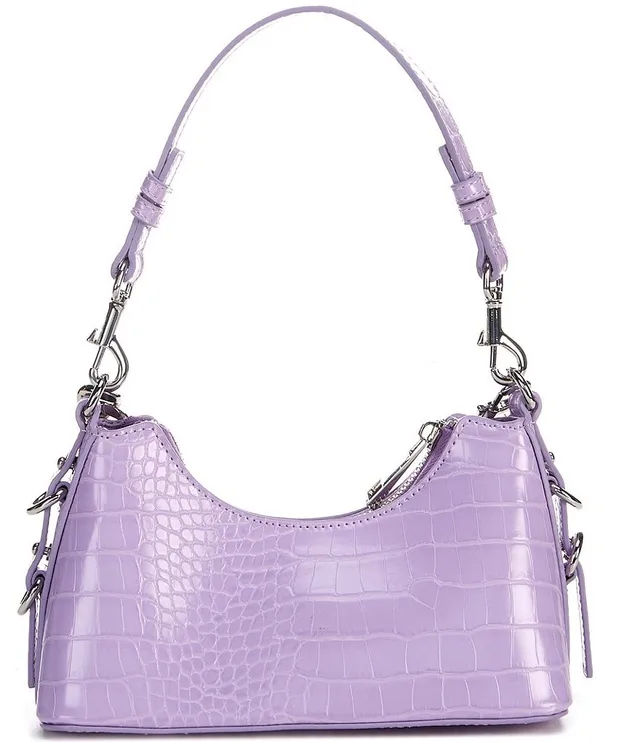 ALDO Valamarynx chain detail shoulder bag in lilac