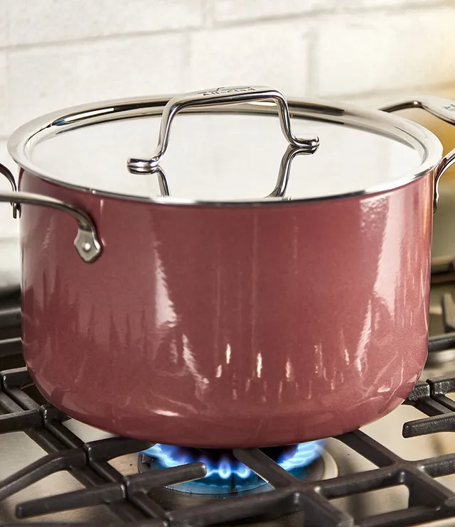 All-Clad FUSIONTEC Cookware 7-Quart Stock Pot with Lid