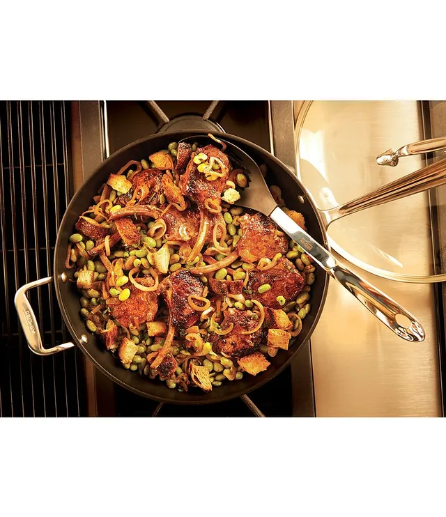 HA1 Hard Anodized Nonstick Frypan with Lid, 12 inch Pan