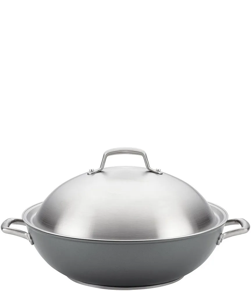Anolon Accolade Forged Hard-Anodized Nonstick Induction Wok with