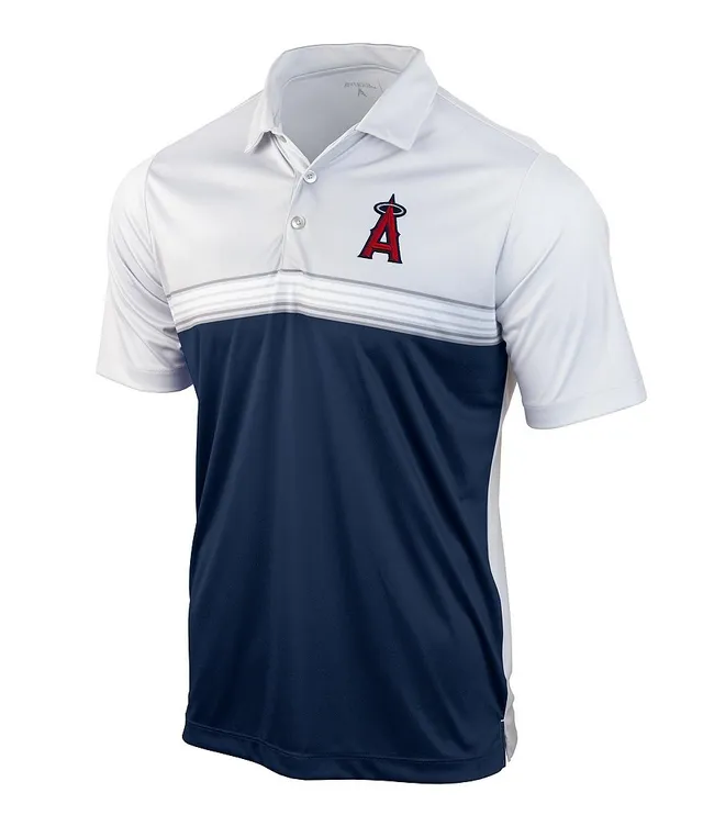 Antigua MLB Houston Astros Nova Short-Sleeve Colorblock Polo Shirt - S