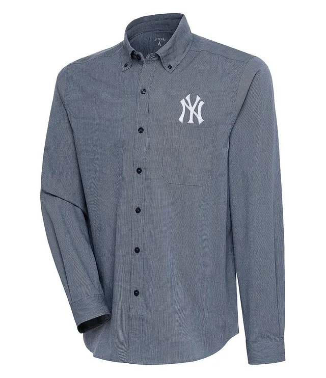 Antigua MLB New York Yankees Spark Short-Sleeve Polo Shirt - M