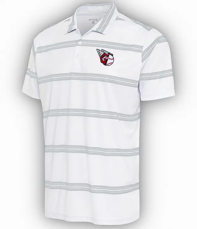 Antigua MLB American League Groove Short Sleeve Polo Shirt - M