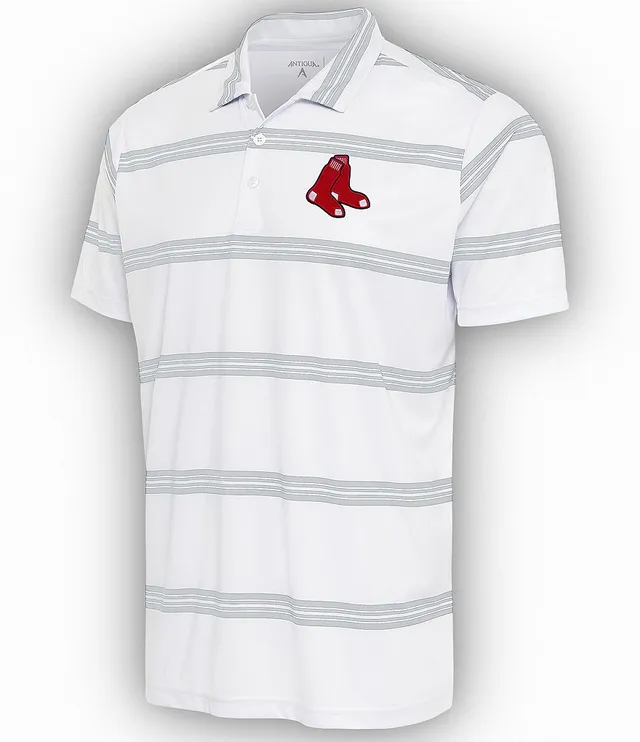 Antigua MLB American League Groove Short Sleeve Polo Shirt - M