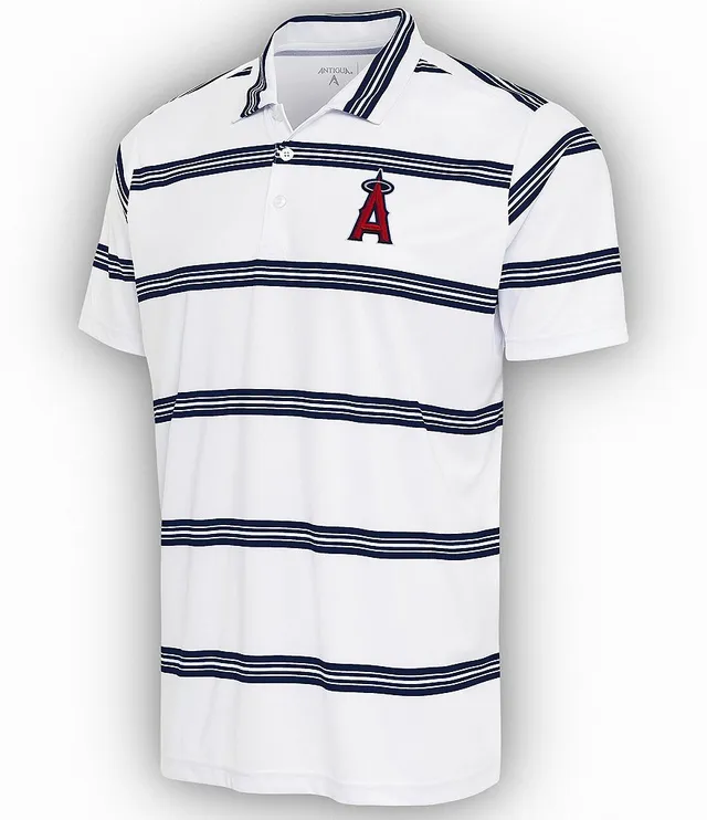 Antigua MLB Boston Red Sox Nova Short-Sleeve Colorblock Polo Shirt