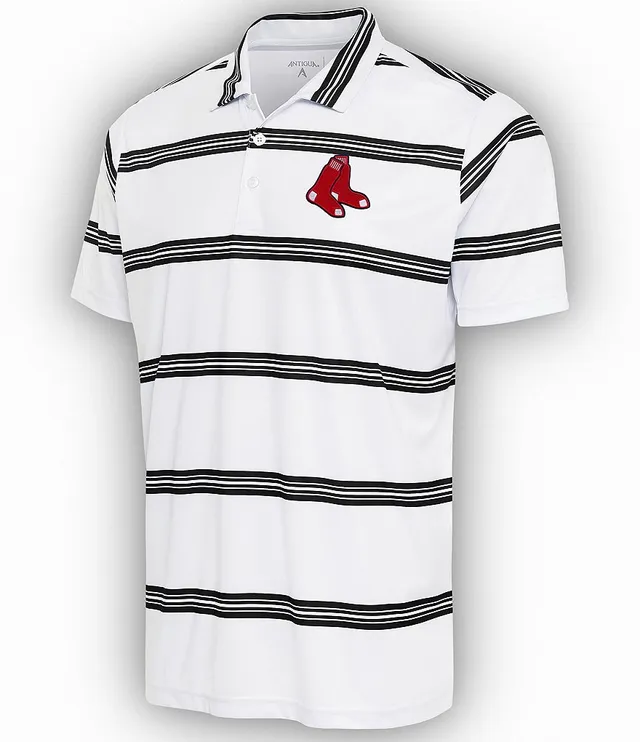 Men's New York Yankees Antigua White/Gray Nova Polo