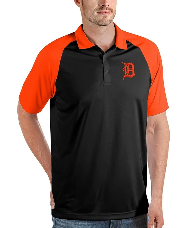 Antigua MLB Baltimore Orioles Spark Short-Sleeve Polo Shirt