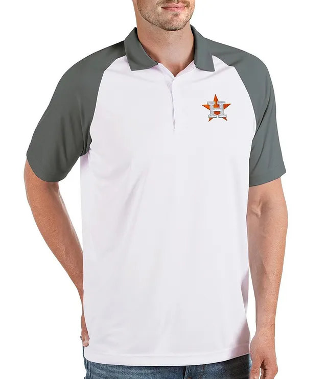 Antigua MLB Houston Astros 2022 World Series Champions Nova Short-Sleeve  Polo Shirt