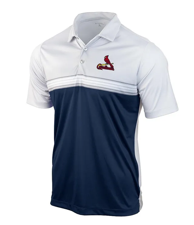 Antigua MLB National League Groove Short-Sleeve Polo Shirt - M