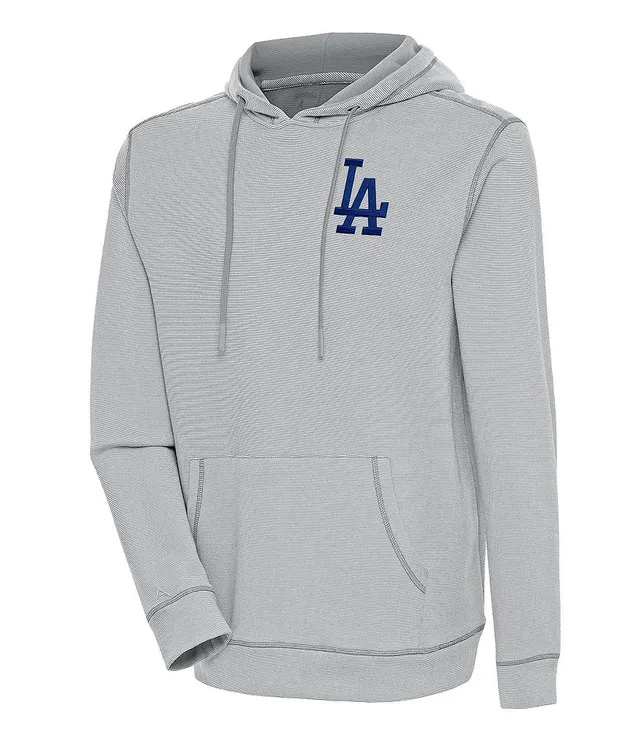 Los Angeles Dodgers Antigua Flier Bunker Pullover Sweatshirt - Royal