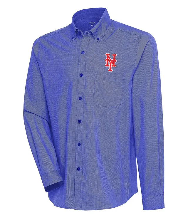 Levis New York Yankees Women's Blue Long Sleeve Button Up Collared