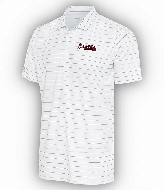 Men's Antigua White/Black Boston Red Sox Ryder Polo