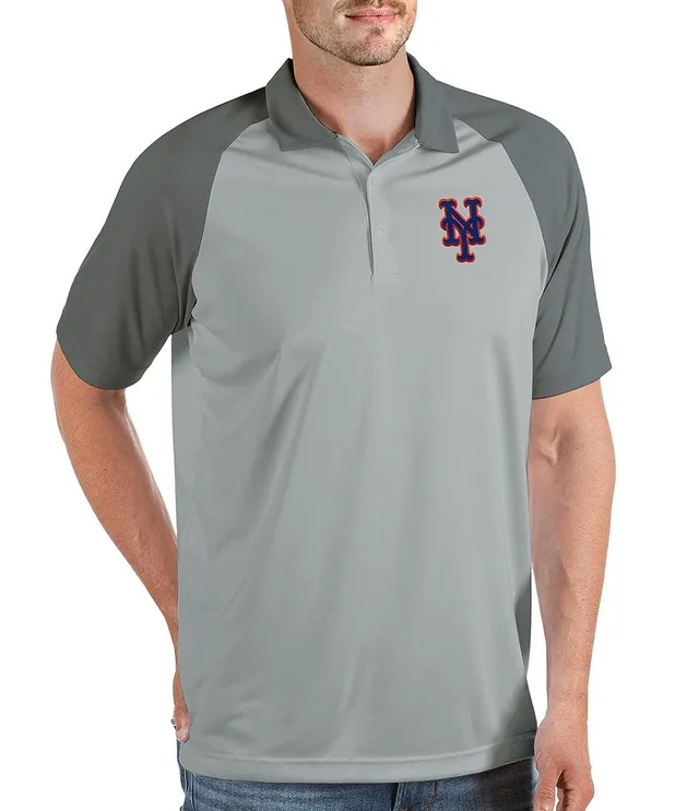 Antigua MLB Houston Astros Nova Short-Sleeve Colorblock Polo Shirt