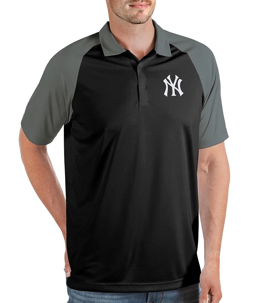 Antigua MLB New York Yankees Spark Short-Sleeve Polo Shirt - L