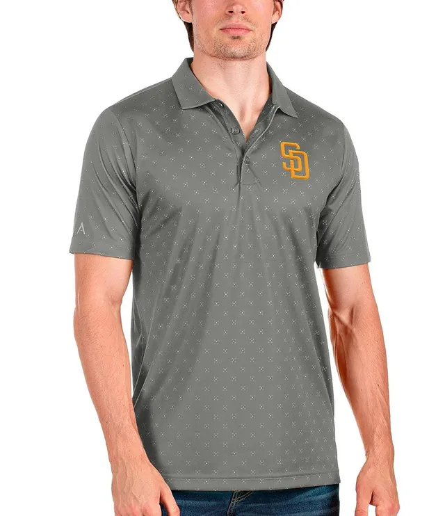 Antigua MLB San Diego Padres Nova Short-Sleeve Colorblock Polo Shirt - L