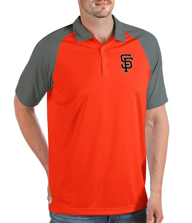 Antigua MLB San Diego Padres Nova Short-Sleeve Colorblock Polo Shirt - M